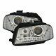 2 Phares Devil Eyes Audi A3 8p 8pa 3 Portes Sportback 05/2003-07/2008 Chrome Led