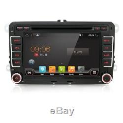 32G 2 din Android 7.1 Bluetooth Autoradio Pour VW Caddy Golf Passat Polo GPS Nav