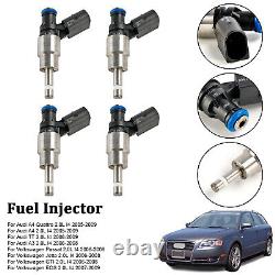 4x Fuel Injector 06F906036A Pour Audi A3 A4 A6 Pour VW Golf Passat 2.0 Tfsi