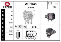 Alternateur SNRA AU8038 VW PASSAT B6 Variant/GOLF V/GOLF IV Variant/PASSAT B6/