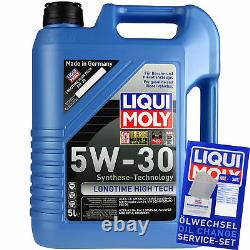 LIQUI MOLY 6L Longue Date High Tech 5W-30 Huile + Mann-Filter Pour VW Golf IV