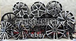 PACK 4 Jantes 19' style Bergame + 4 PNEUS NEUFS pour VW Golf 5 6 7 8 Passat