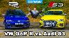 Vw Golf R V Audi S3 Review U0026 0 60mph 1 4 Mile And Brake Comparison